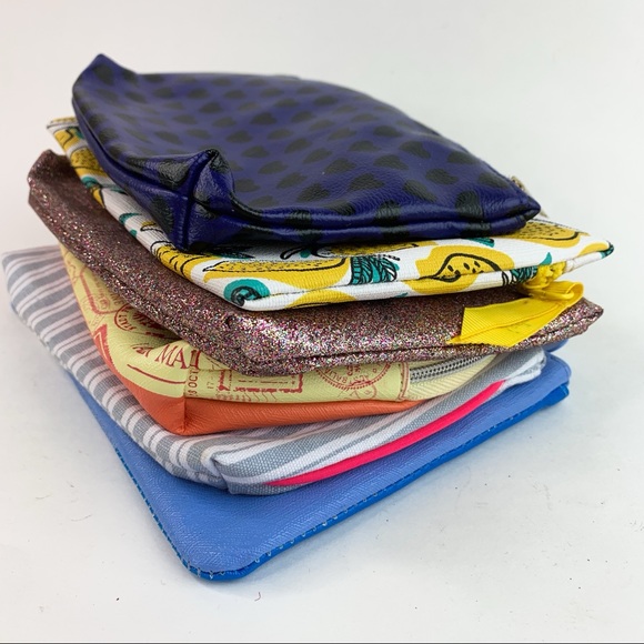 Ipsy Cosmetic Bag Lot 6 - Picture 1 of 3